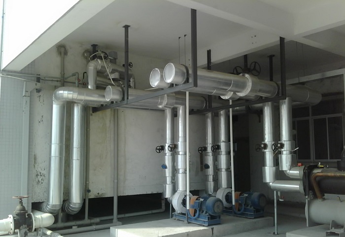 中央空調(diào)冷卻水循環(huán)系統(tǒng)的工作原理